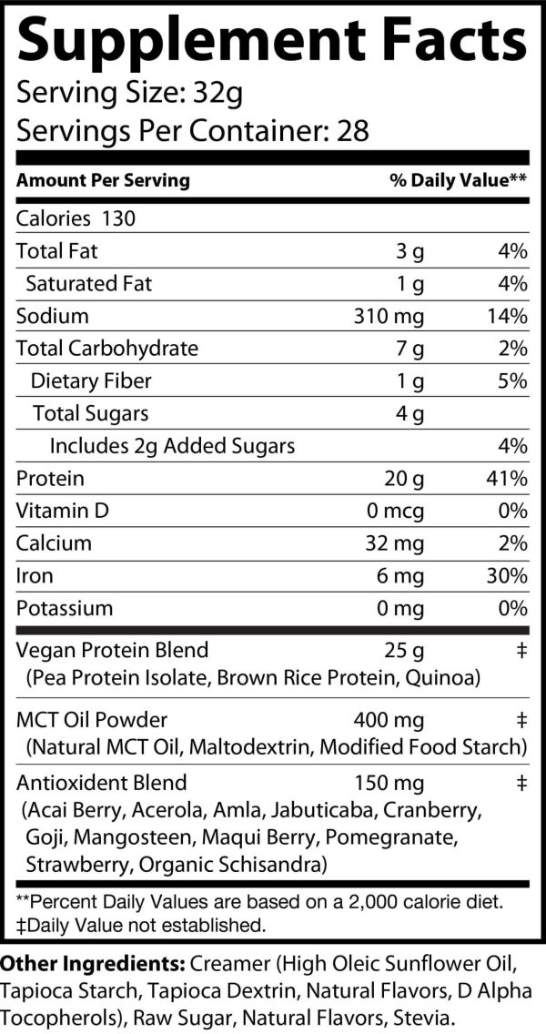 Vegan Protein (Vanilla Milkshake) - Image 2